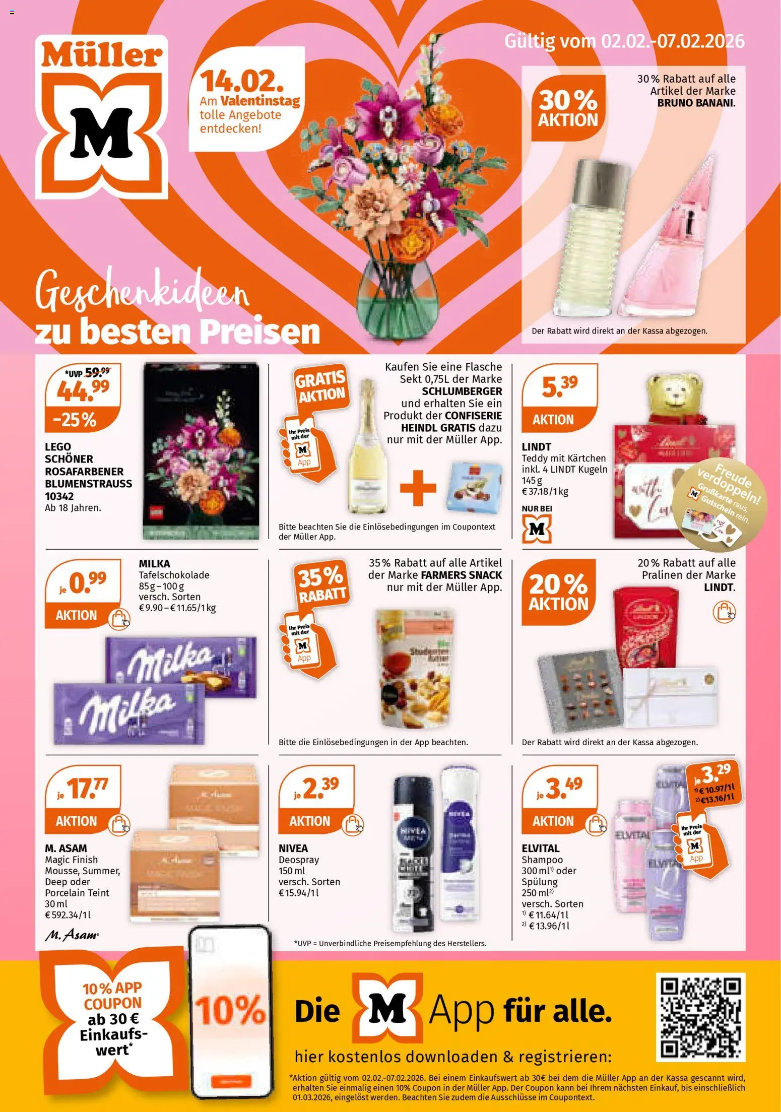 Vorschau der Angebote: Müller Flugblatt gültig ab 02.02.2026