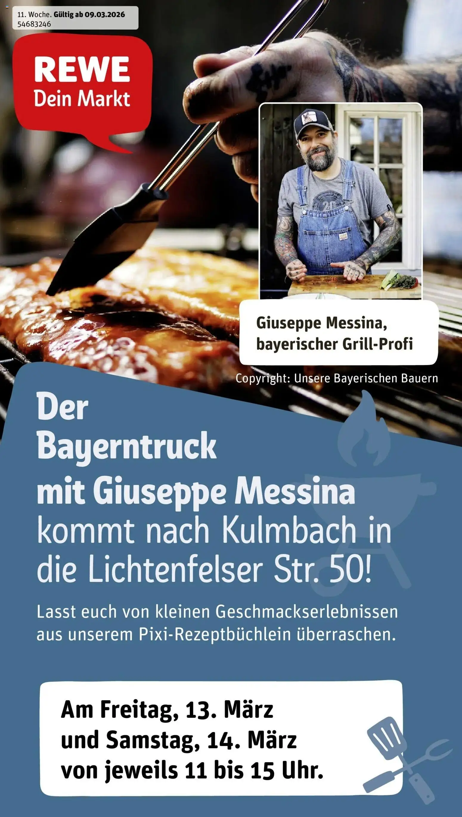 Vorschau von dem Prospekt des Geschäftes Rewe, gültig ab dem 09.03.2026