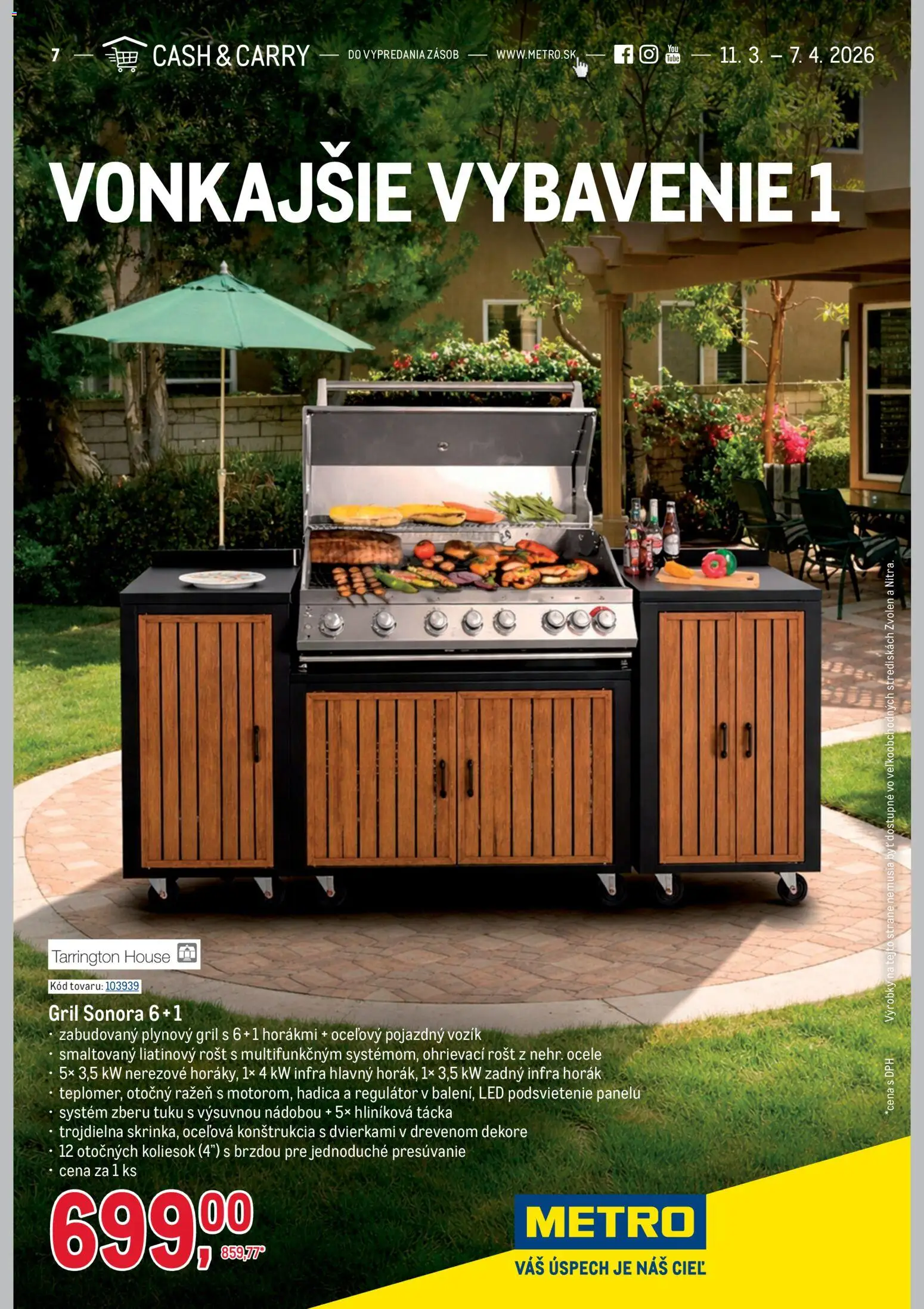 Náhľad Metro letáku platného od 11.03.2026