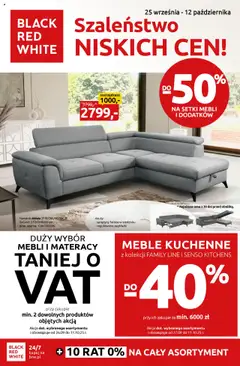 Pogląd gazetki "Promocje" ze sklepu Black Red White ważnej od 25.09.2025