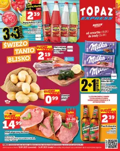 Pogląd gazetki "Express" ze sklepu Topaz ważnej od 18.09.2025