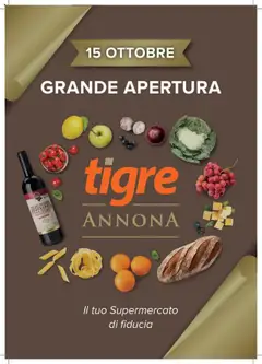 Anteprima dell'opuscolo Volantino Nuova Apertura Città del Vaticano dal negozio Tigre valido da 15/10/2025