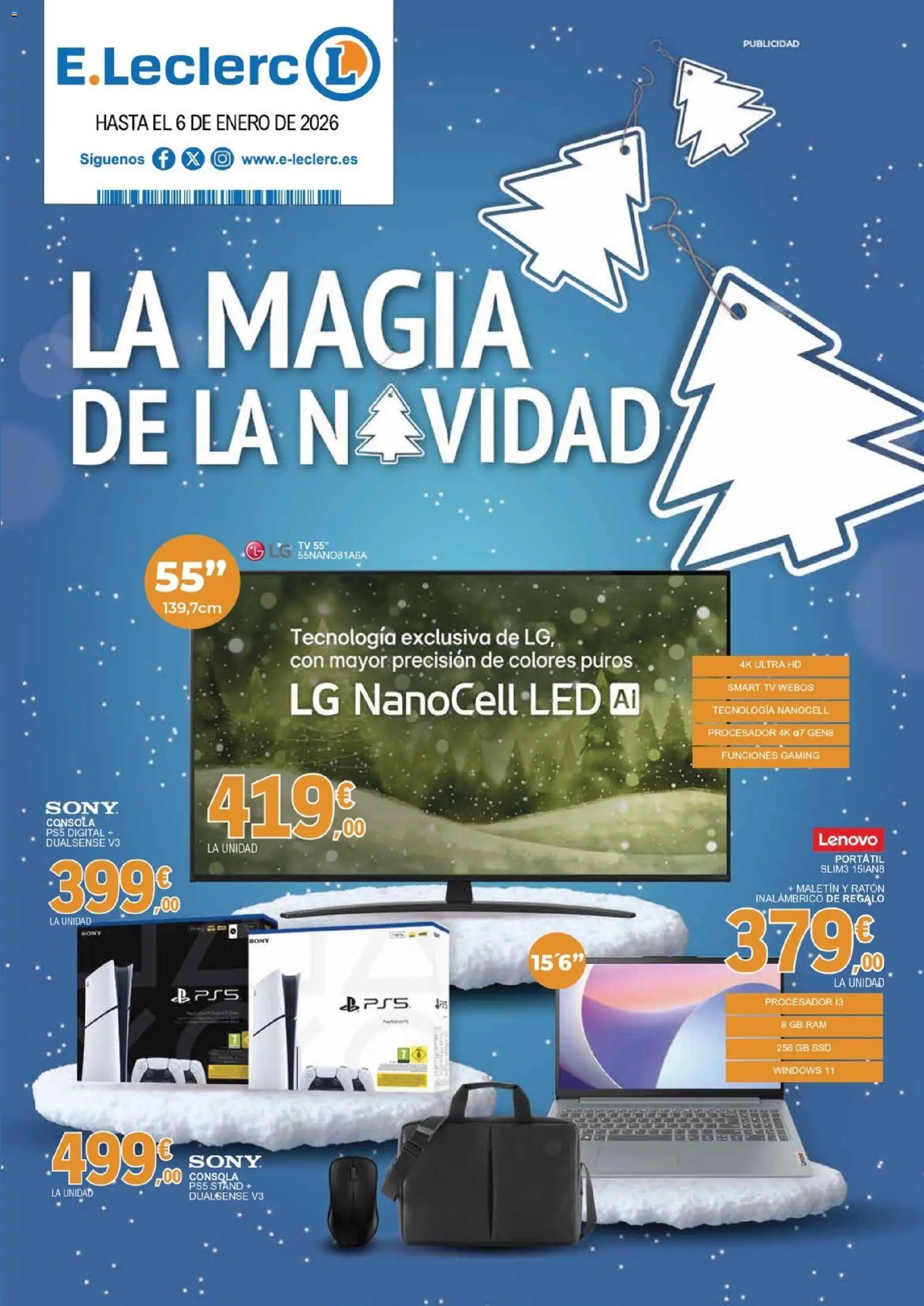 Vista previa del folleto de la tienda E.Leclerc válido desde el 01/12/2025 