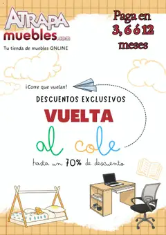 Vista previa del folleto de la tienda Atrapa Muebles válido desde el 01/09/2025 