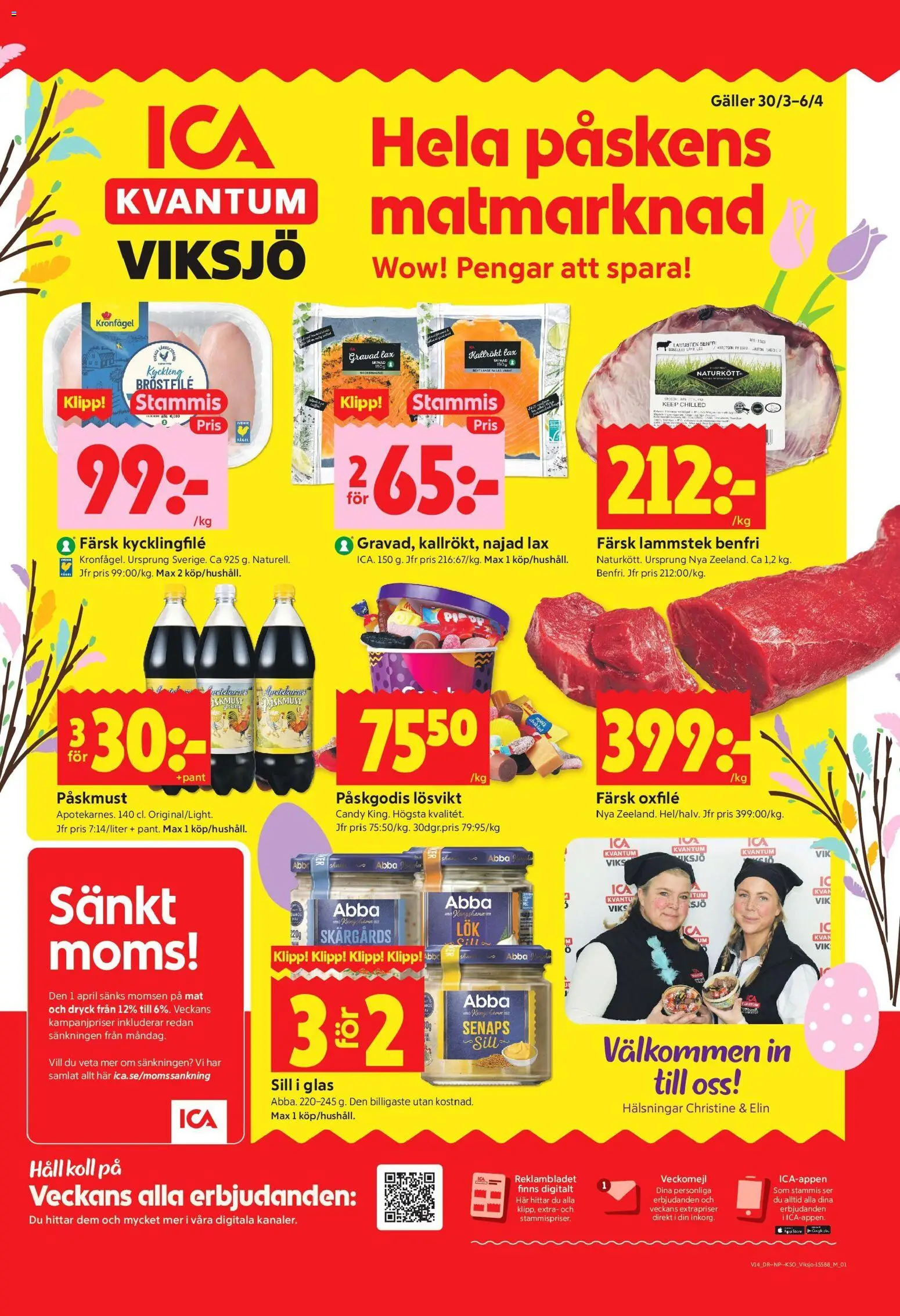 Förhandsgranska reklamblad Järfälla från butik ICA Kvantum gäller från 30/03/2026