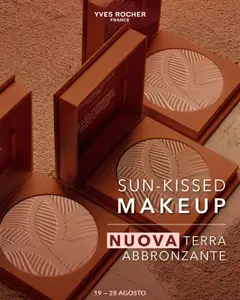 Anteprima dell'opuscolo Volantino Sun-kissed dal negozio Yves Rocher valido da 19/08/2025