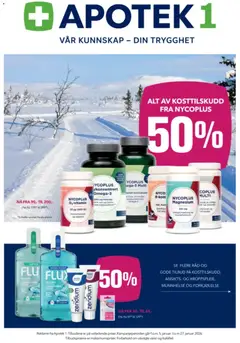 Forhåndsvis Kundeavis fra butikk Apotek 1 gyldig fra 05/01/2026