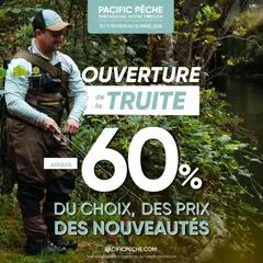 Prévisualisation de Catalogue du magasin Pacific Pêche formulaire valide 11/02/2026