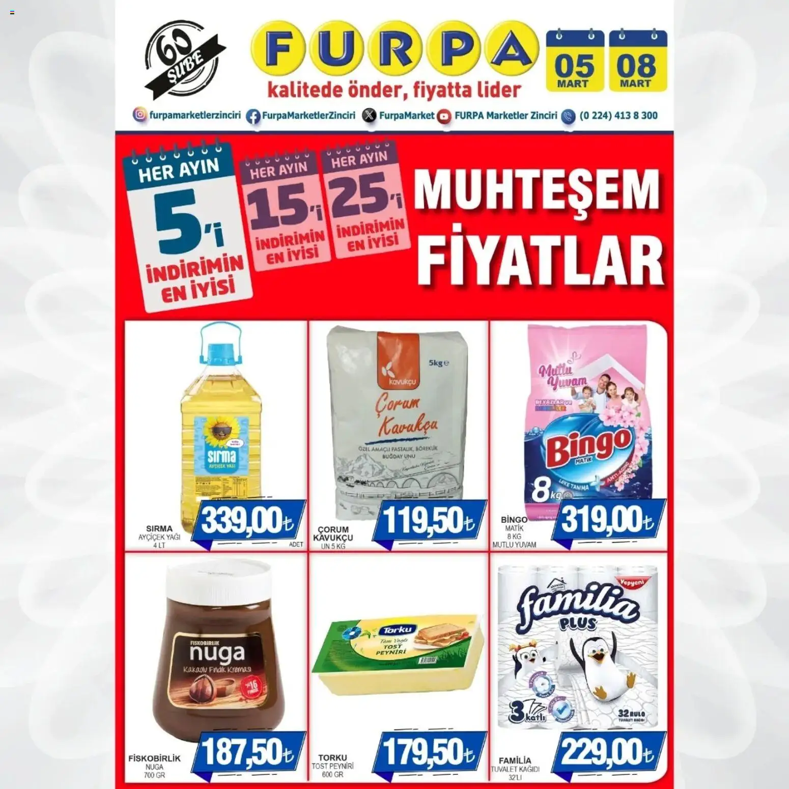 Furpa Furpa Katalog - Muhteşem Fiyatlar 05.03.2026 - Broşürünün önizlemesi