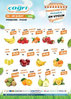 Çağrı Market Manav Katalog 05.02.2026 - Broşürünün önizlemesi