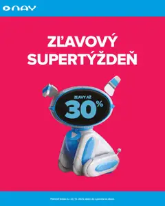 Náhľad NAY Elektrodom letáku platného od 06.10.2025