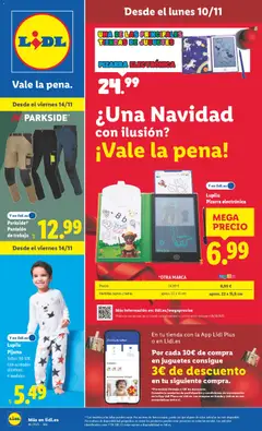 Vista previa del folleto de la tienda Lidl válido desde el 10/11/2025 