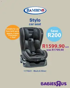 Preview of Babies R Us flyer valid from 20/09/2025