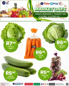 Preview of Take n Pay flyer valid from 21/10/2025