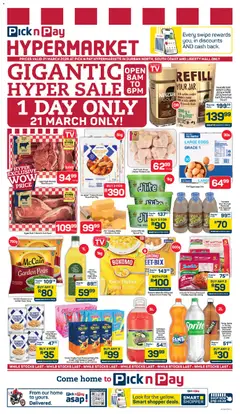 Preview of Pick n Pay flyer valid from 21/03/2026