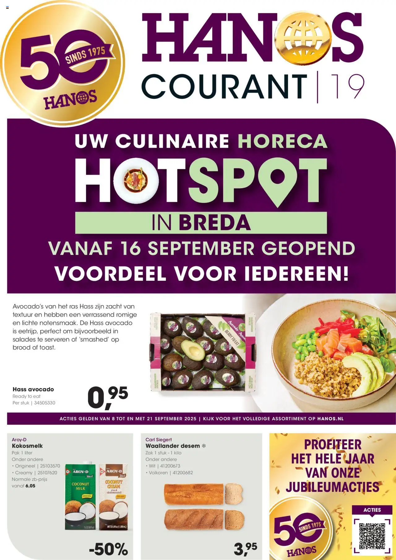 Hanos shop Folder geldig vanaf 08-09-2025 - Paginanummer 1
