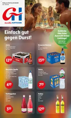 Vorschau von dem Prospekt des Geschäftes Getränke Hoffmann, gültig ab dem 28.07.2025