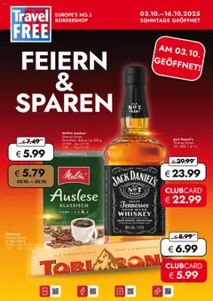Vorschau von dem Prospekt des Geschäftes Travel Free, gültig ab dem 03.10.2025