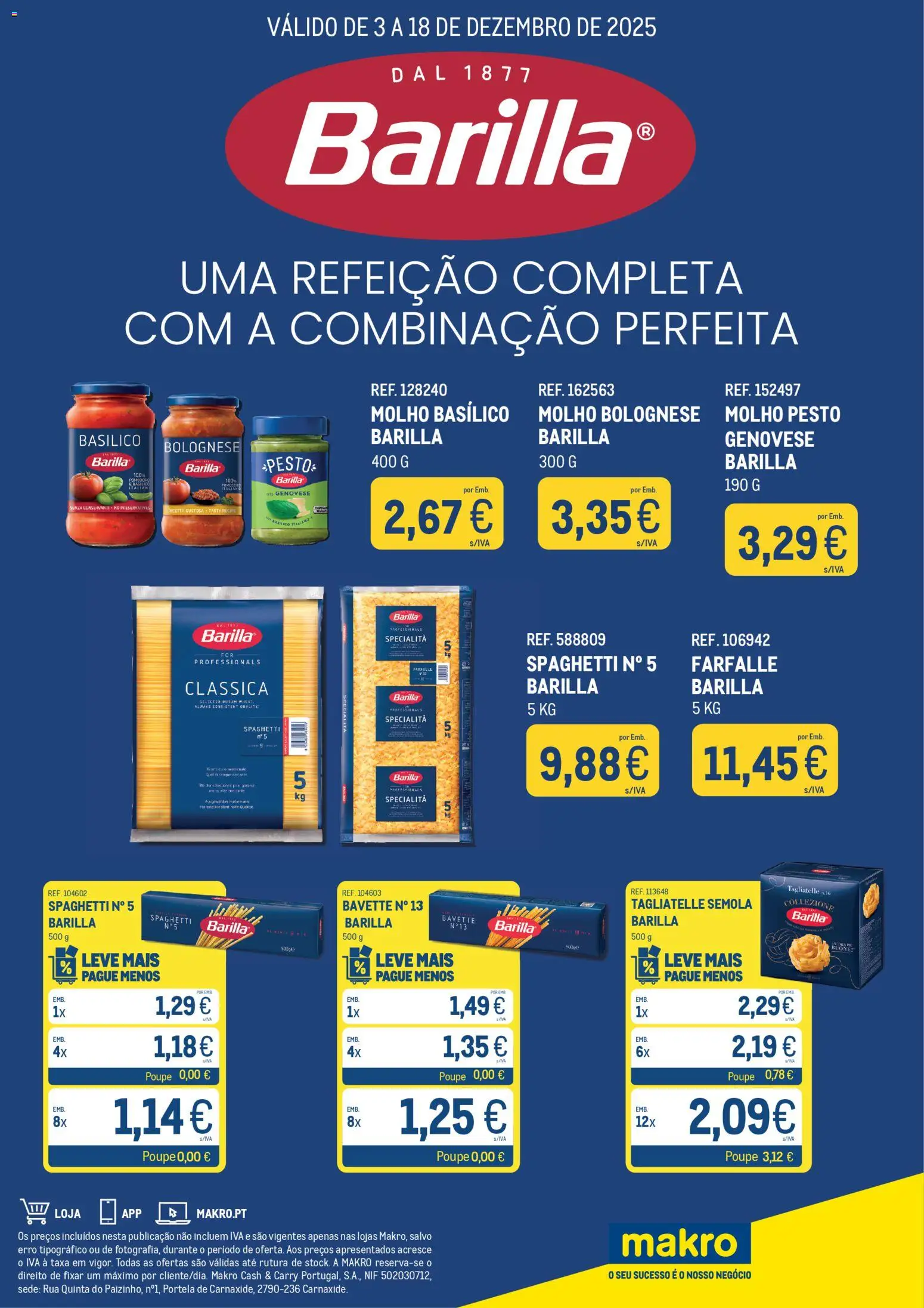 Pré-visualização do folheto da loja Makro válida a partir de 03/12/2025