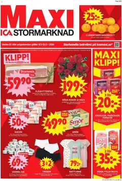 Förhandsgranska reklamblad Enköping från butik ICA Maxi gäller från 09/02/2026