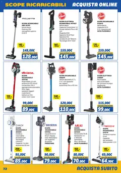 Anteprima dell'opuscolo Volantino Elettrodomestici dal negozio Orizzonte valido da 01/11/2025 | Pagina: 72