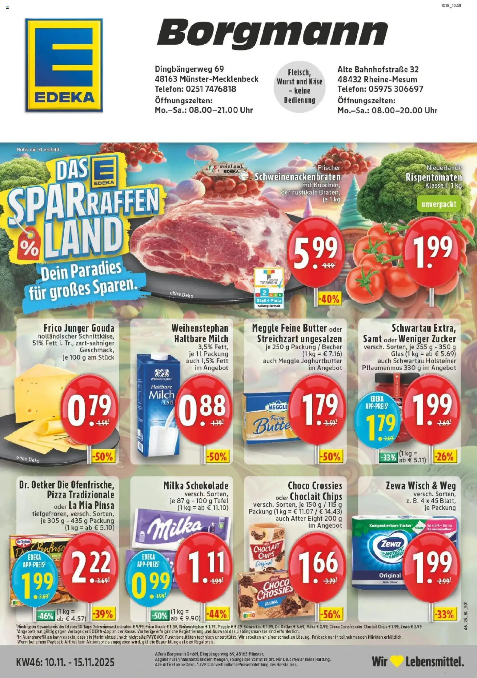 Vorschau von dem Prospekt des Geschäftes Edeka, gültig ab dem 10.11.2025