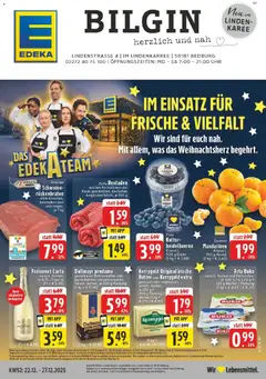 Vorschau von dem Prospekt des Geschäftes Edeka, gültig ab dem 22.12.2025