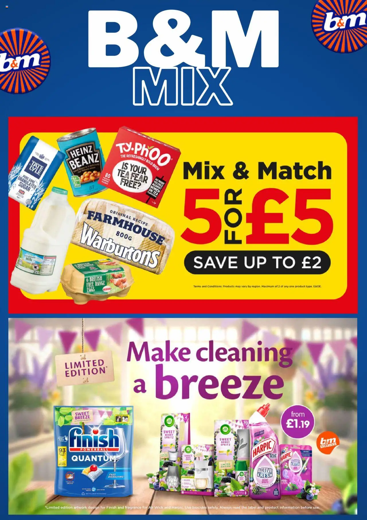 B&M shop Offers valid from 25/07/2025 - Page number 1