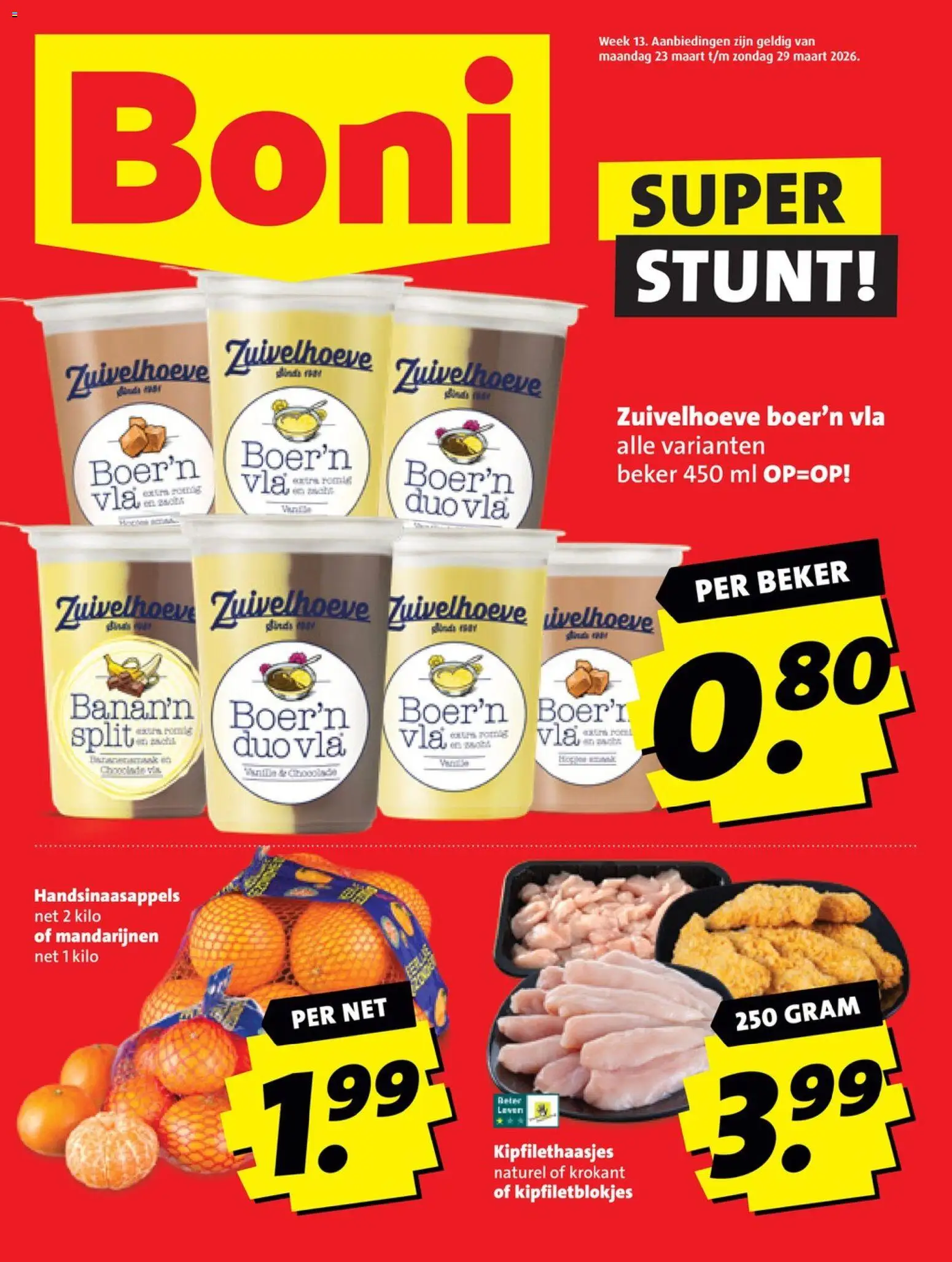 Voorbeeld van Boni folder week 13 van winkel Boni geldig vanaf 23-03-2026