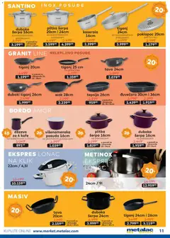 Pregled Metalac Market kataloga - važi od 01.11.2025 | Strana: 11