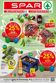 Vorschau der Angebote: Spar Spar Flugblatt - Kärnten gültig ab 26.03.2026