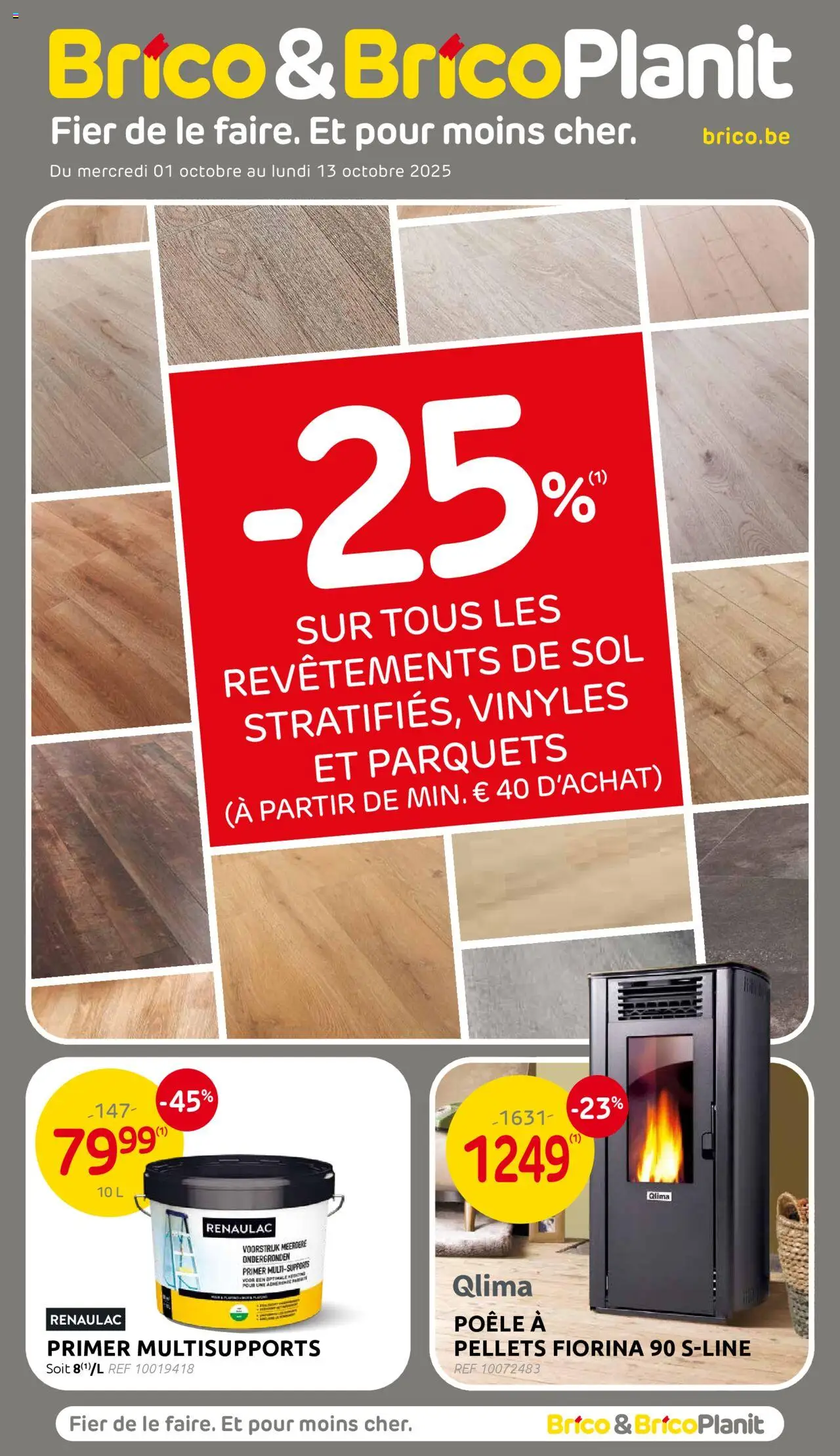Brico Plan-it shop Publicité geldig vanaf 01/10/2025 - Paginanummer 1