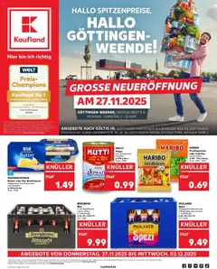 Vorschau von dem Prospekt des Geschäftes Kaufland, gültig ab dem 27.11.2025