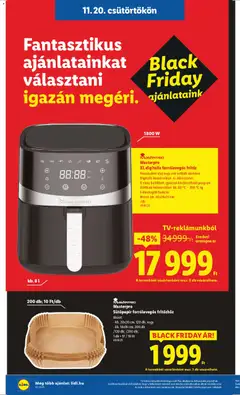 Lidl - Black Friday megtekintése, amely érvényes 2025.11.20.-től | Oldal: 26