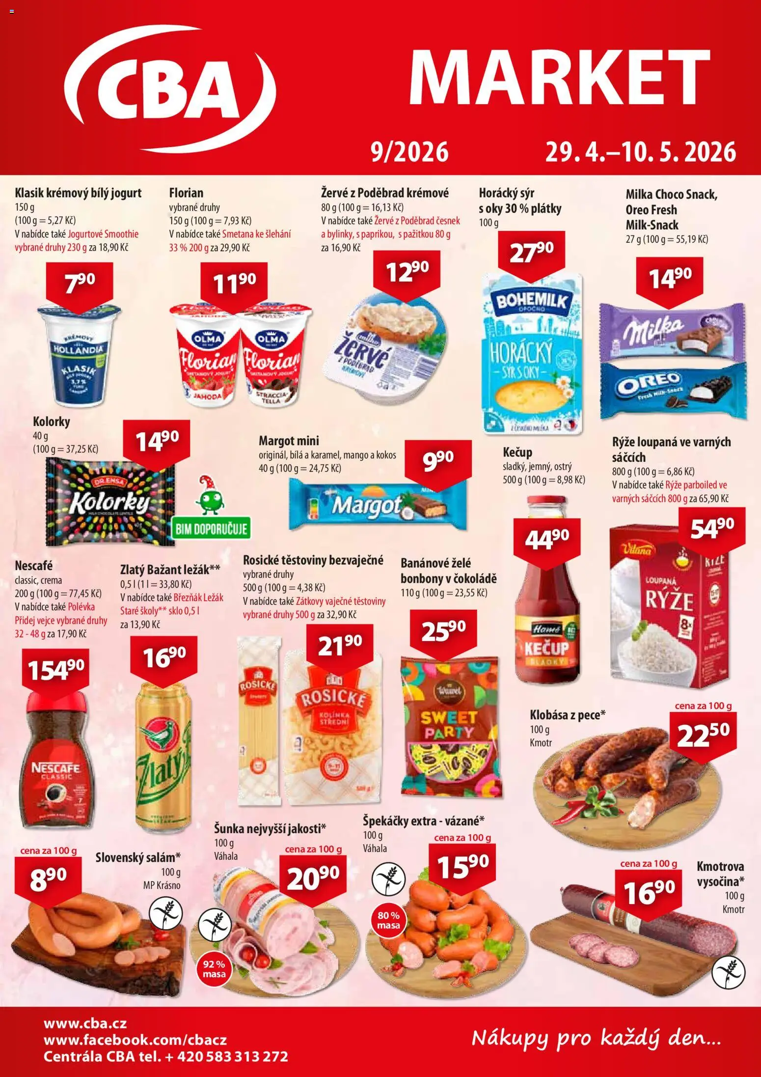 Náhled nabídky: CBA CBA leták - Market platný od 29.04.2026