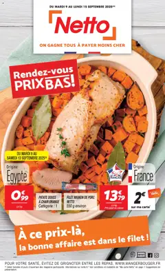 Prévisualisation de Catalogue du magasin Netto formulaire valide 09/09/2025