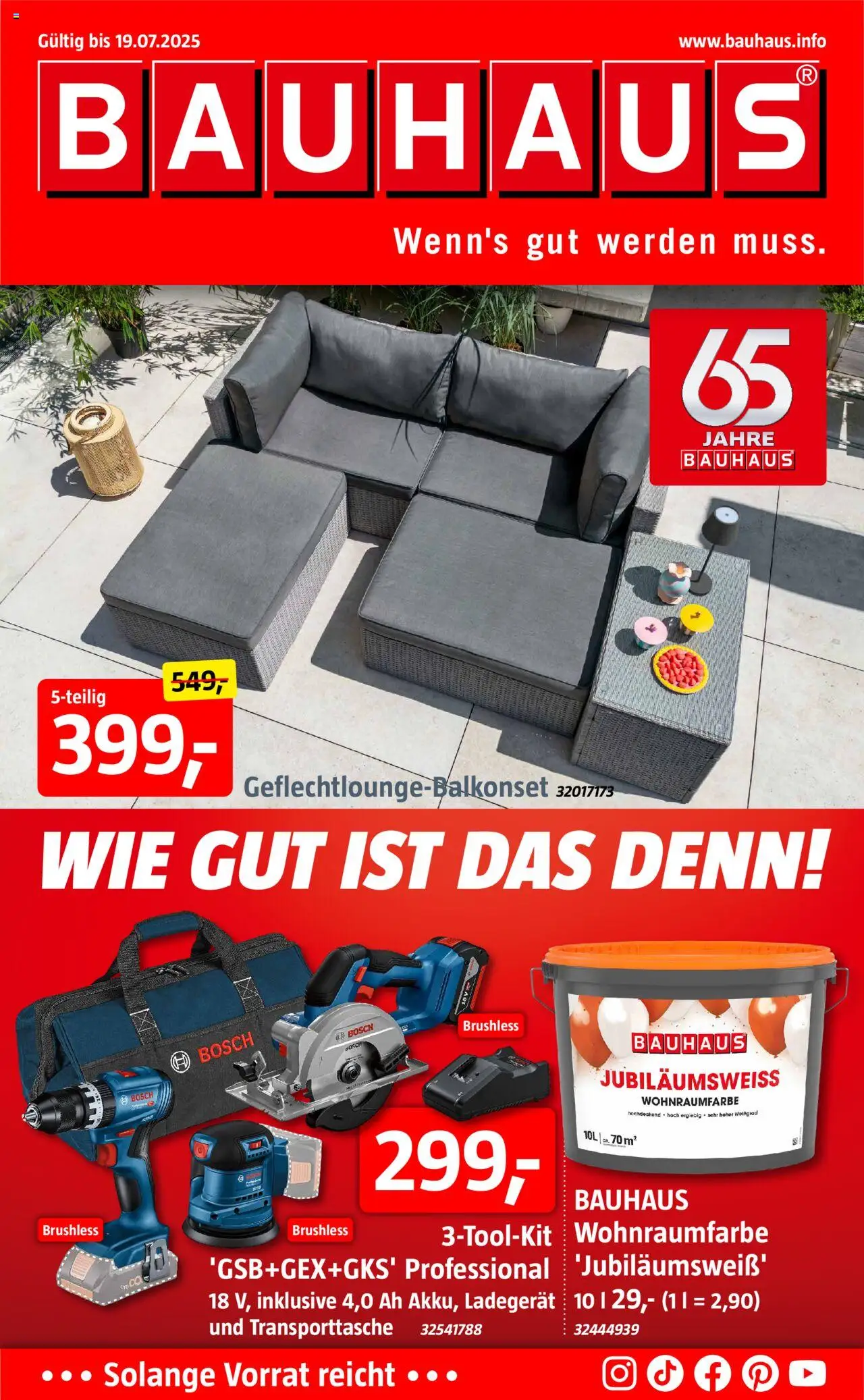 Bauhaus Prospekt (vom 29.06.2025 - 19.07.2025)