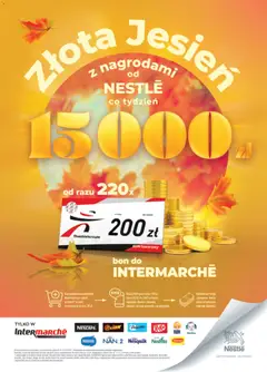Pogląd gazetki "Konkurs - Złota jesień z nagrodami od Nestle" ze sklepu Intermarche ważnej od 06.11.2025