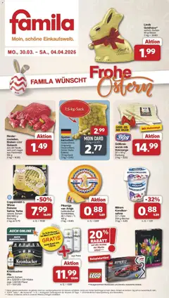 Vorschau von dem Prospekt des Geschäftes Famila Nordwest, gültig ab dem 30.03.2026