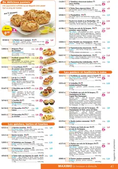 Prévisualisation de Catalogue du magasin Maximo formulaire valide 21/11/2025 | Page: 41