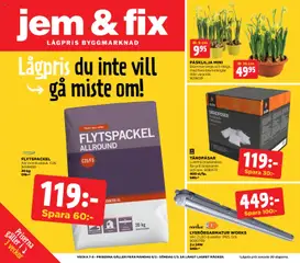 Förhandsgranska reklamblad Aktuella reklamblad Jem & Fix från butik Jem & Fix gäller från 08/02/2026