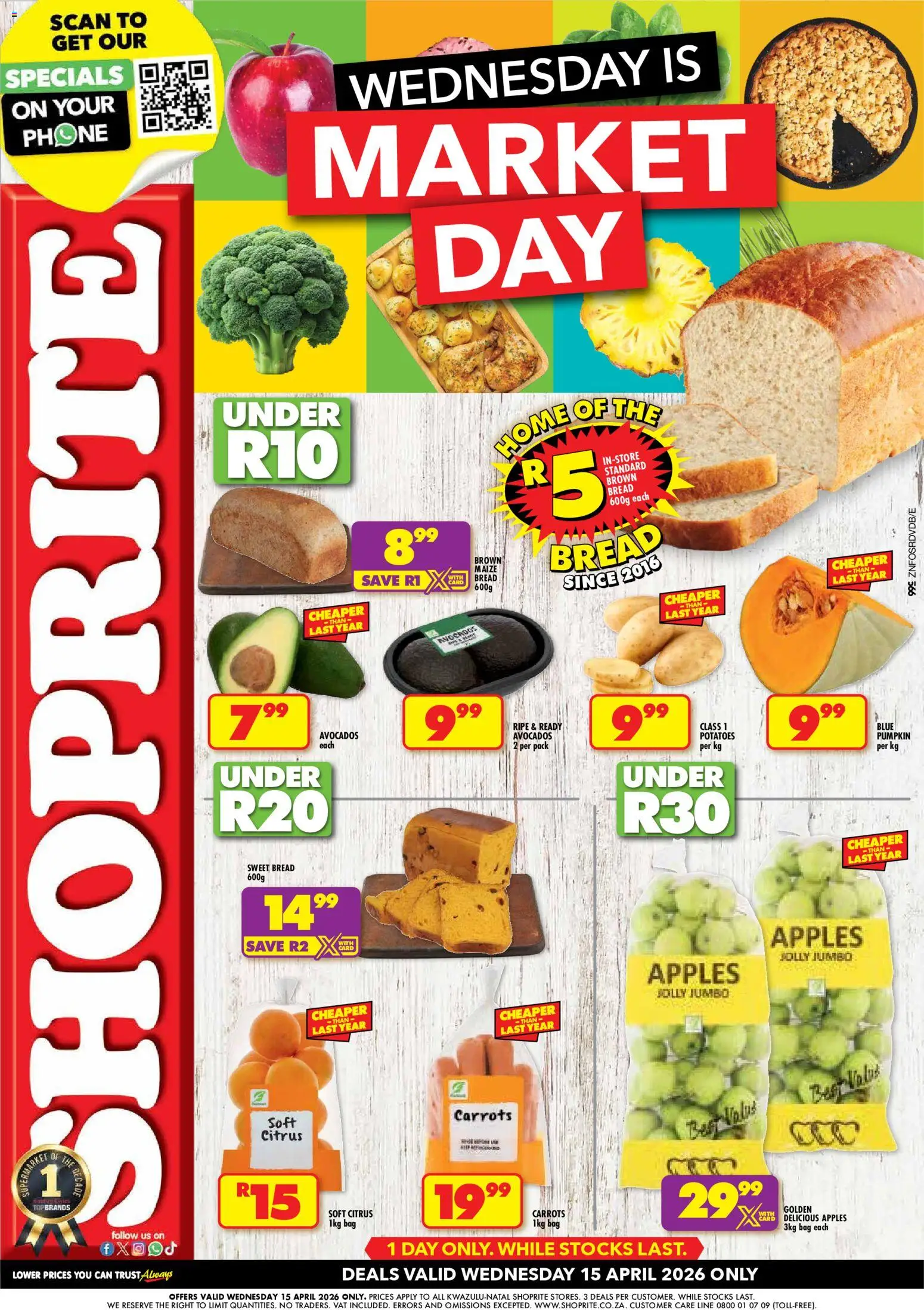 Preview of Shoprite flyer valid from 15/04/2026