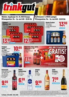 Vorschau von dem Prospekt des Geschäftes Trinkgut, gültig ab dem 12.04.2026