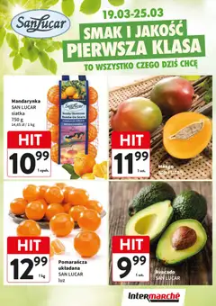 Pogląd gazetki "Intermarche gazetka - Świeży Hit" ze sklepu Intermarche ważnej od 19.03.2026