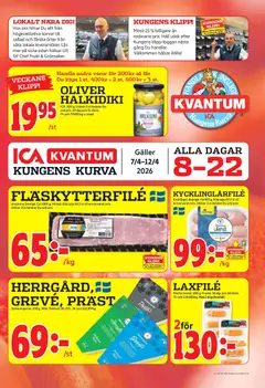 Förhandsgranska reklamblad Kungens Kurva från butik ICA Kvantum gäller från 06/04/2026