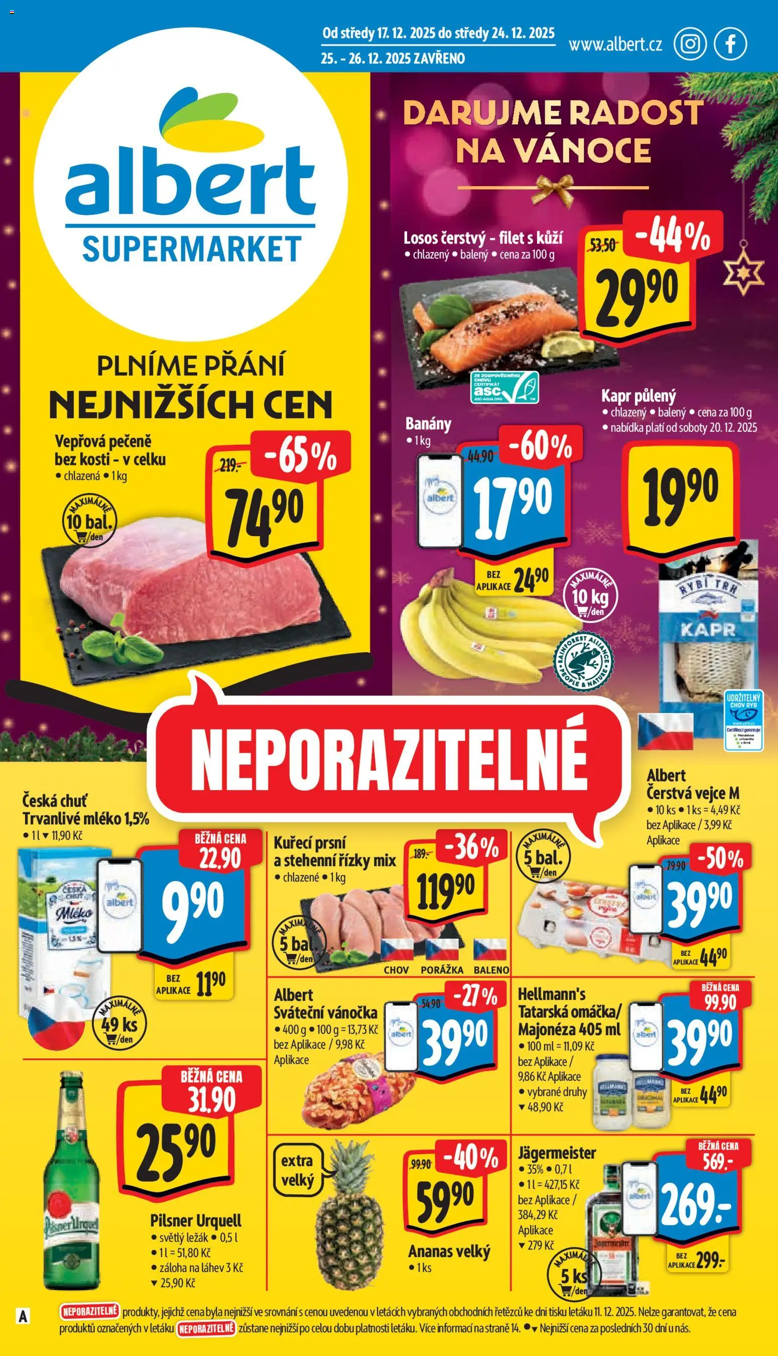 Náhled nabídky: Albert Supermarket platný od 17.12.2025
