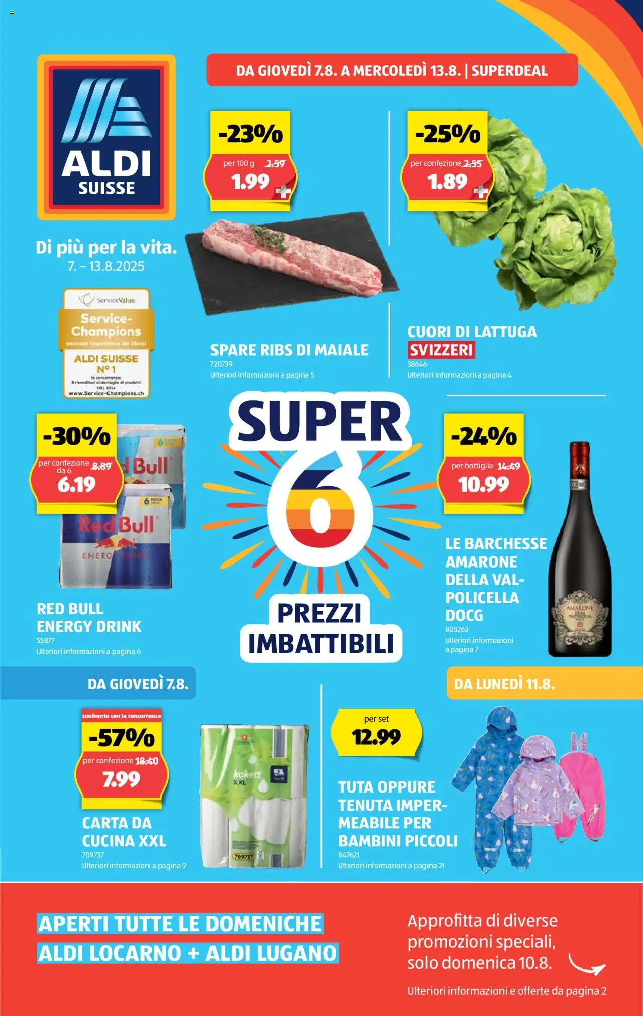 Aldi Volantino ab 07.08.2025 - Seitennummer 1