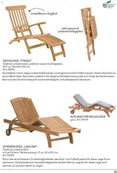 Vorschau von dem Prospekt des Geschäftes Rahaus, gültig ab dem 07.04.2025 | Seite: 41