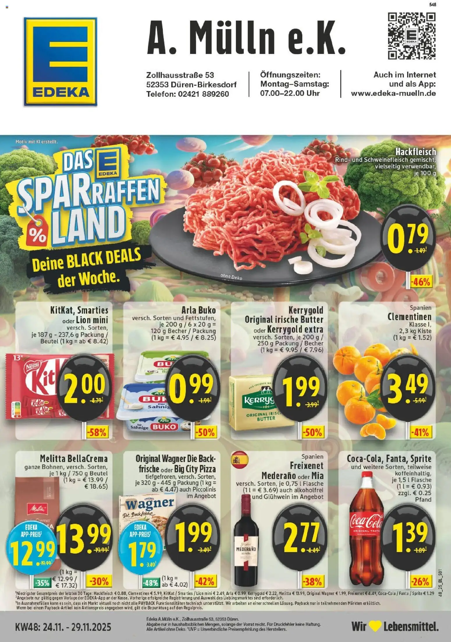 Vorschau von dem Prospekt des Geschäftes Edeka, gültig ab dem 23.11.2025