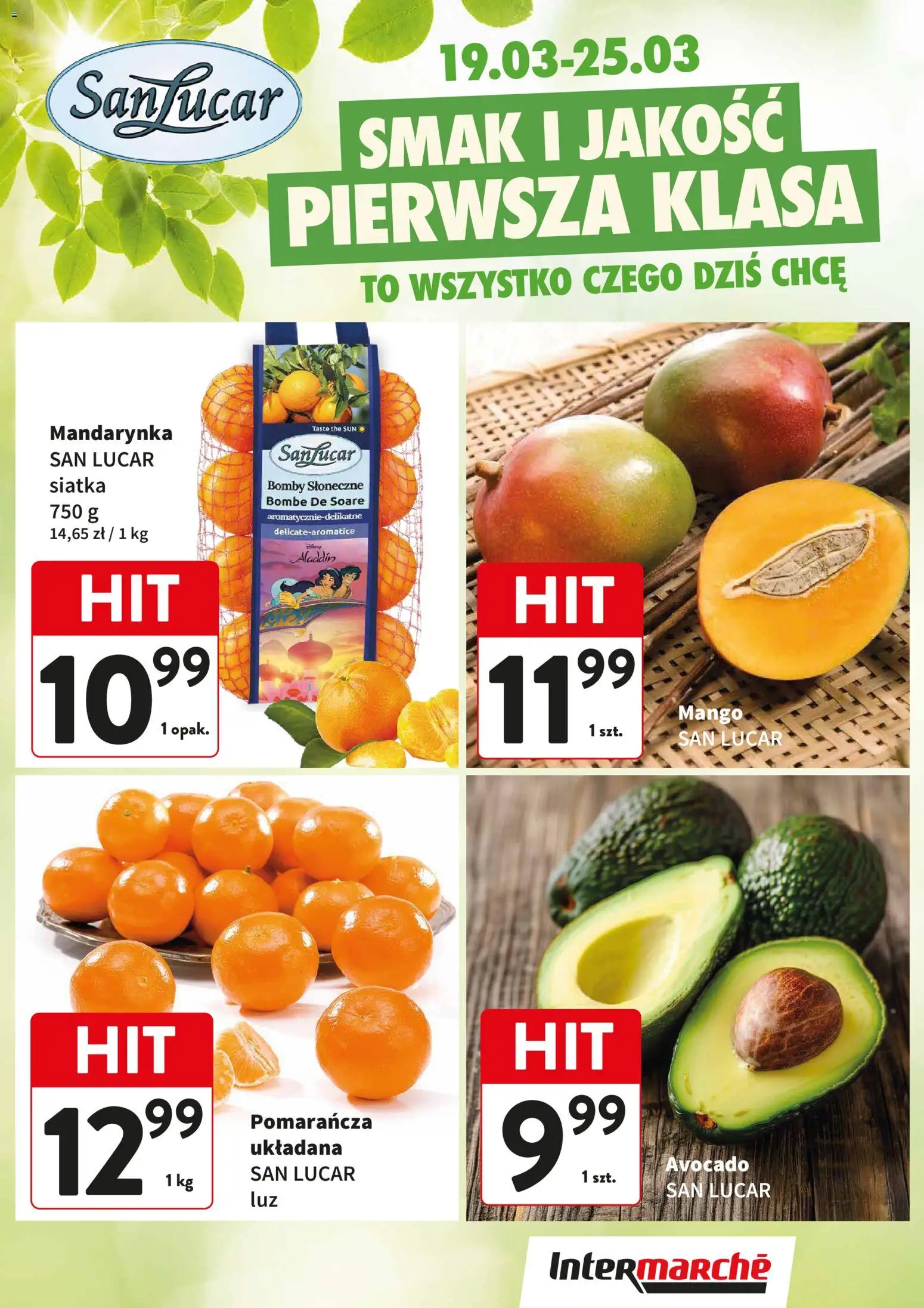 Pogląd gazetki "Intermarche gazetka - Świeży Hit" ze sklepu Intermarche ważnej od 19.03.2026